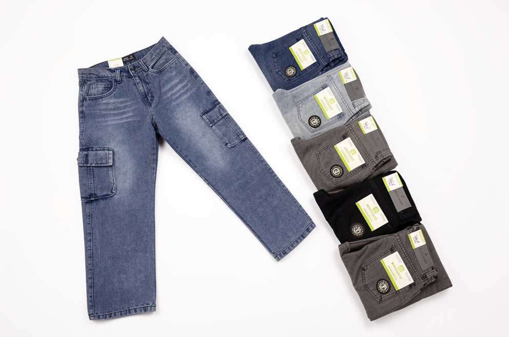 Jean cargo para niños