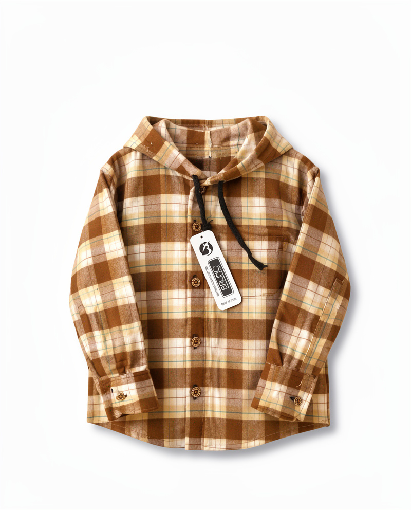 Camisas de franela con capucha (TG)
