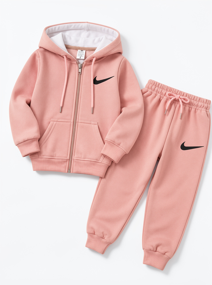 Conjunto de franela para niñas