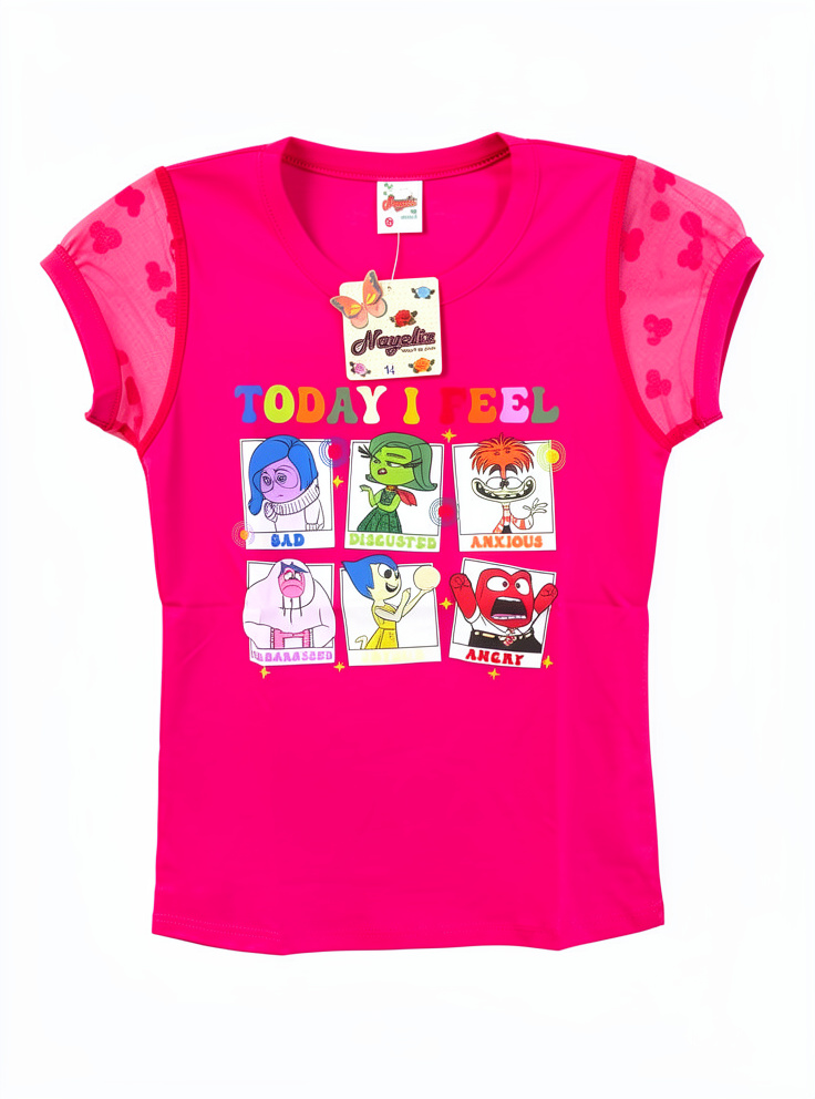 Polos de niña "Nayeliz" manga corta