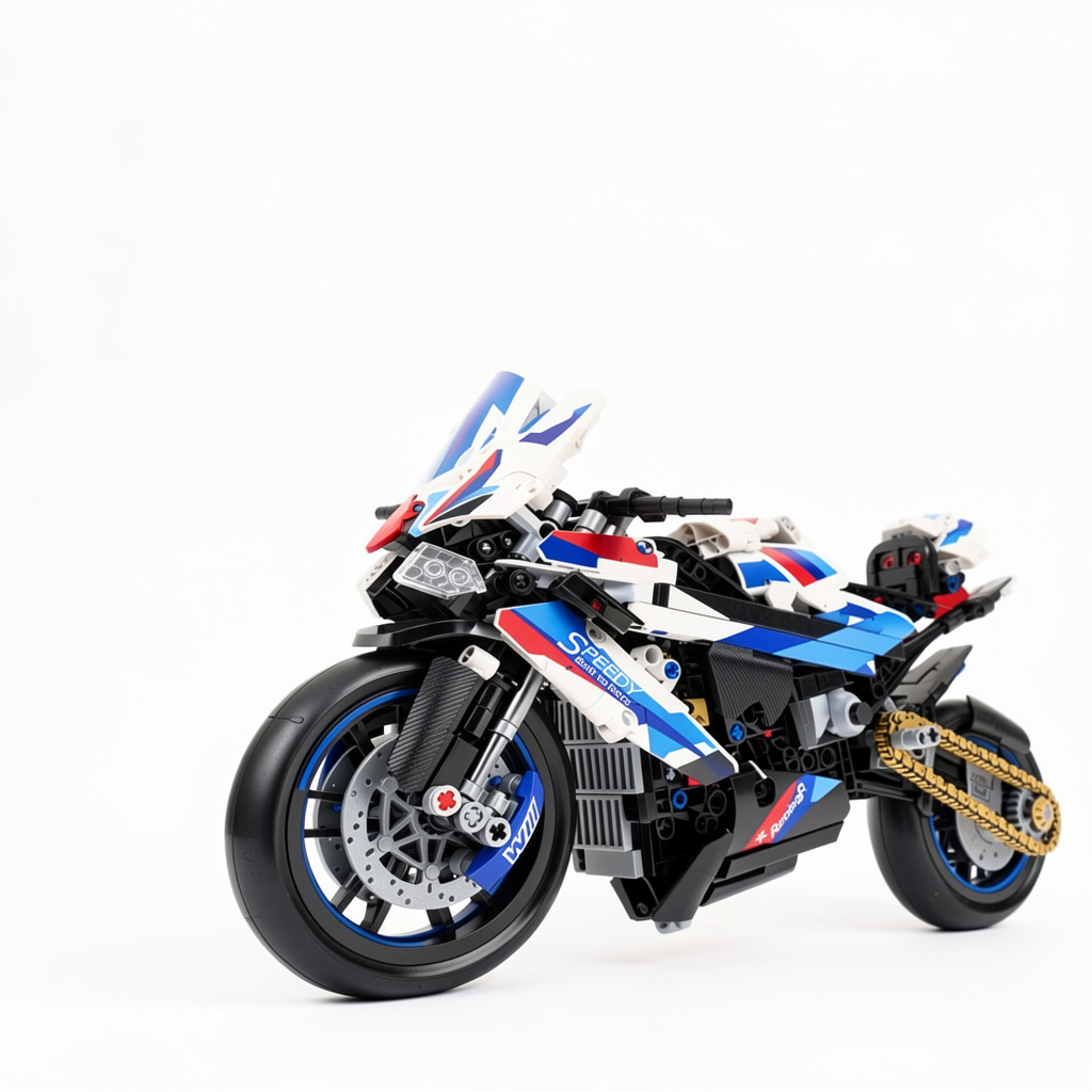 MOTO ARMABLE TIPO LEGO