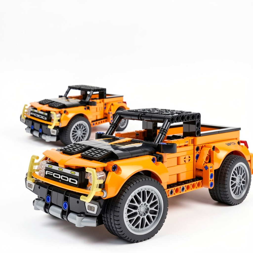 CAMIONETA ARMABLE TIPO LEGO