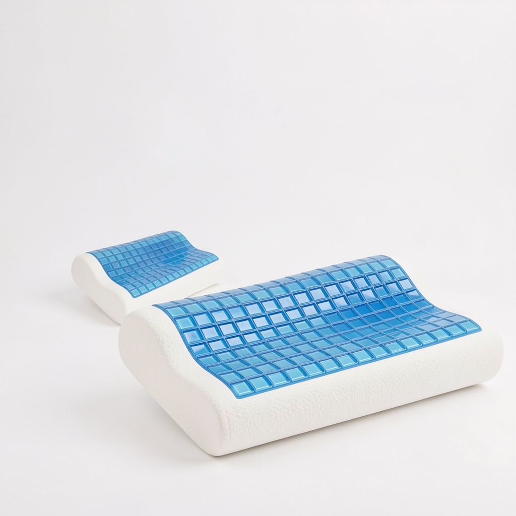 Almohada Memory Foam con Gel Refrescante
