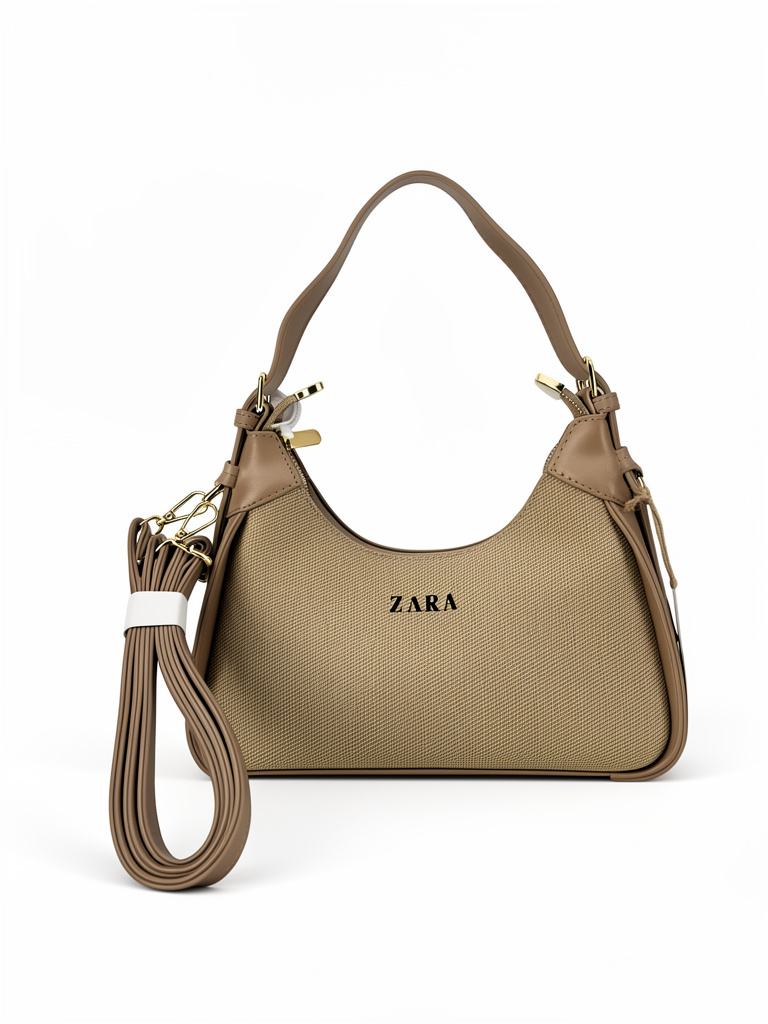 Bolso ZARA café