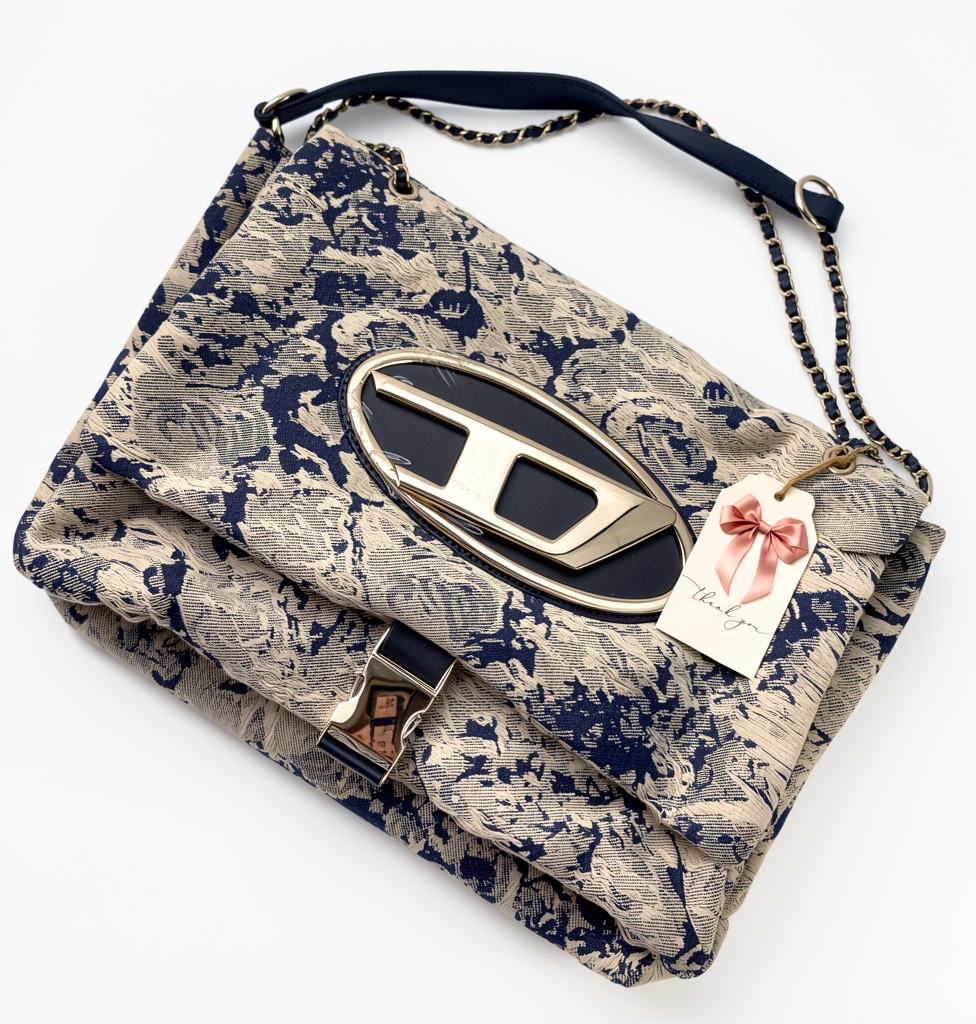 Bolso Diesel azul