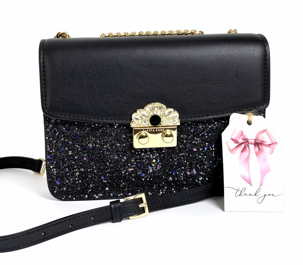 Bolso coreano CAÍN & KENNA negro