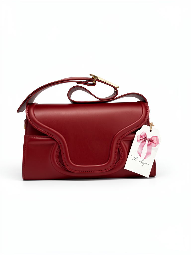 Bolso Valentino vino tinto