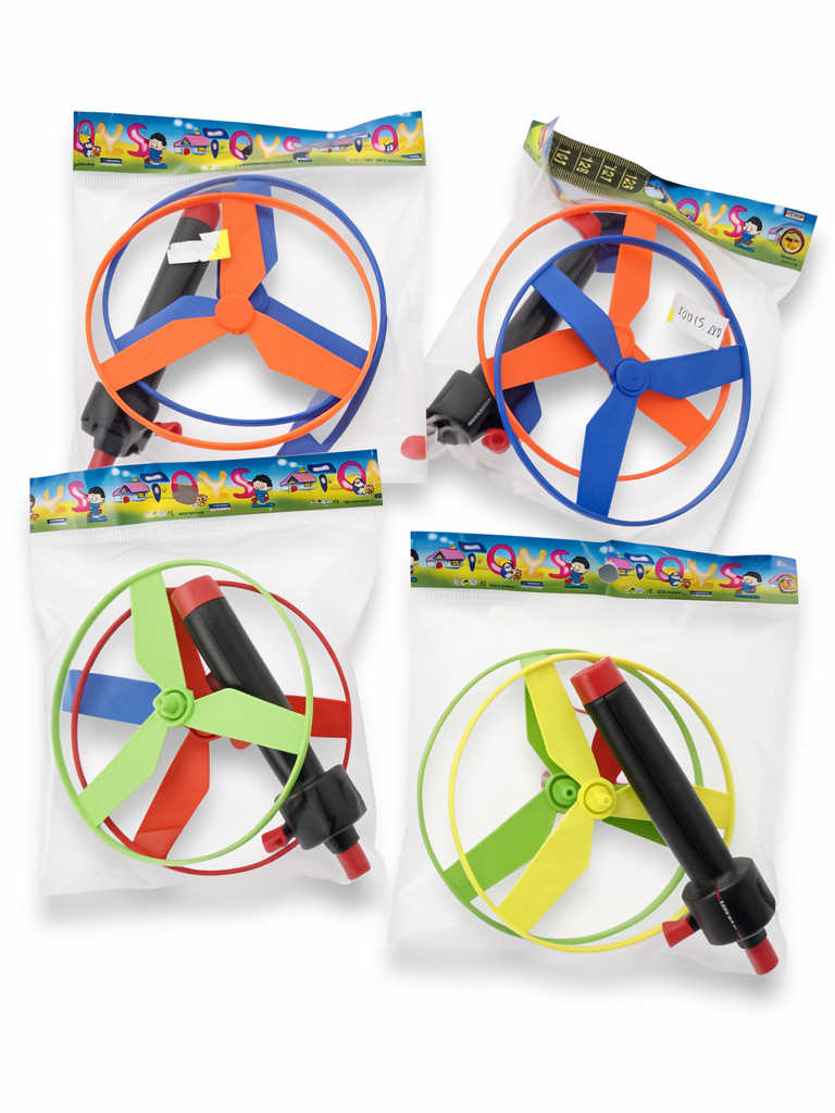 Aro volador de plastico