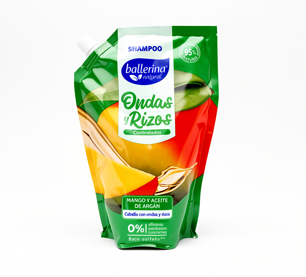 Shampoo Ballerina Ondas y Rizos