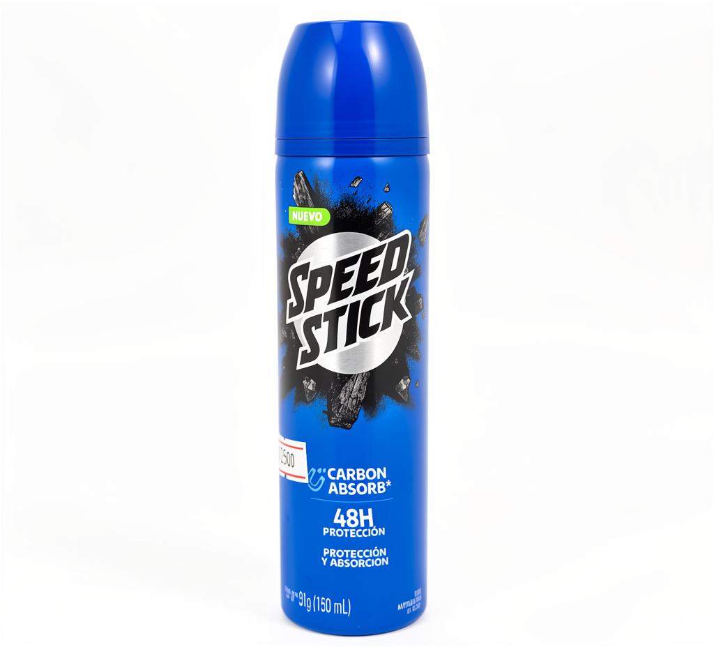 Desodorante Spray Speed Stick carbon absorb