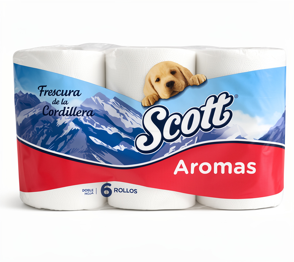 Papel higiénico Scott Aromas