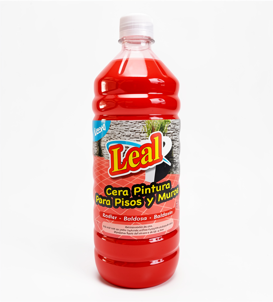 Cera  Leal pintura roja