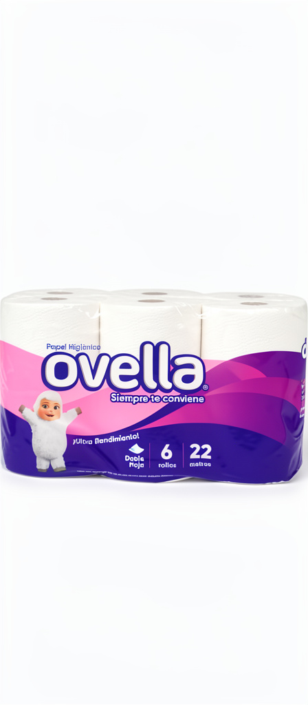 Papel Higiénico Ovella 6 Rollos
