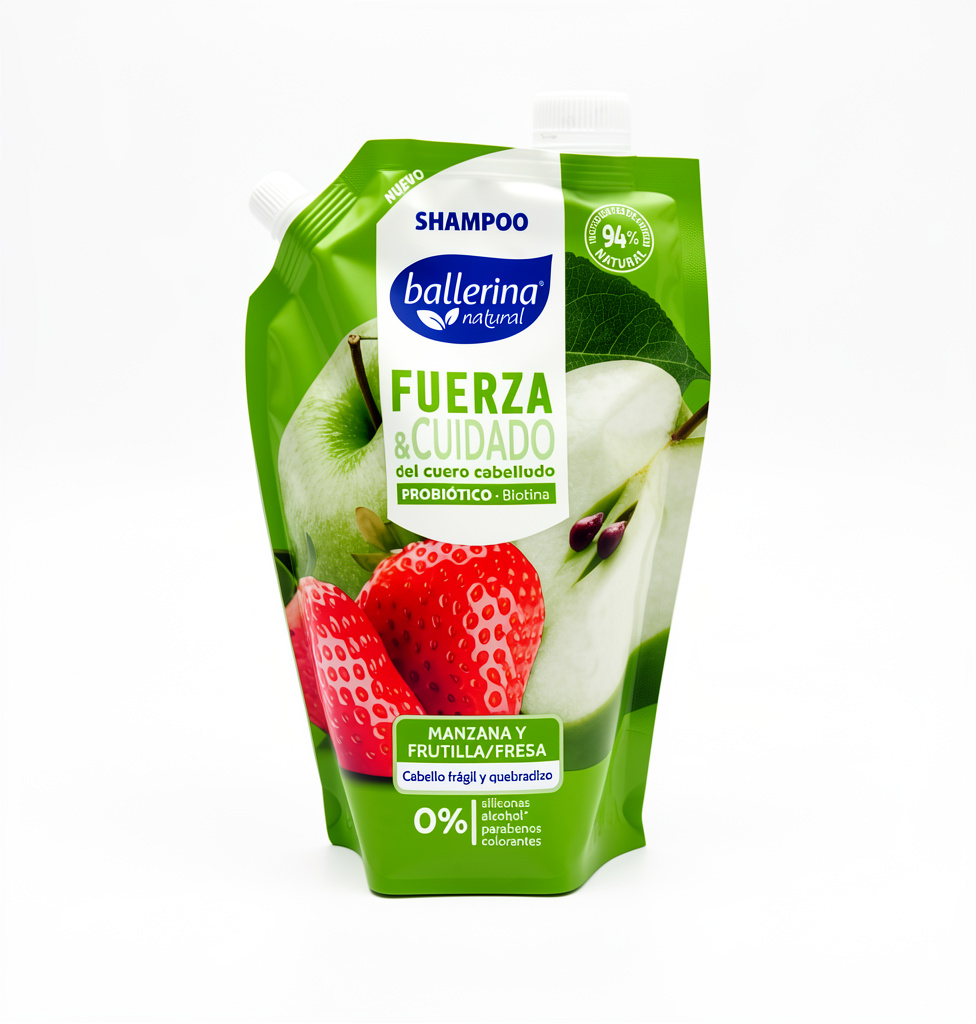 Shampoo Ballerina Fuerza y cuidado