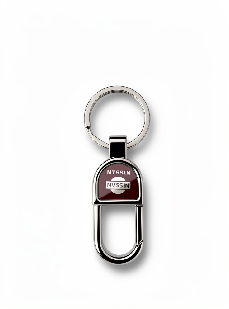 Llavero metálico Marca Nissan
