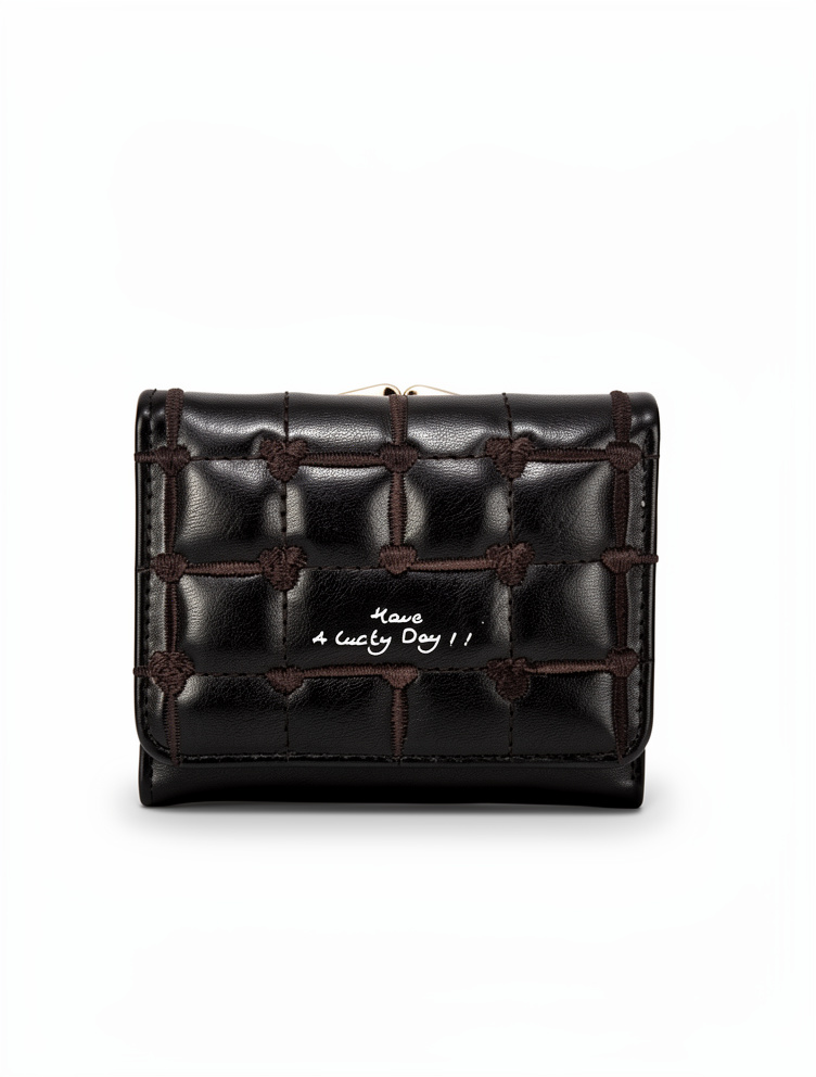 billetera pequeña con clucth