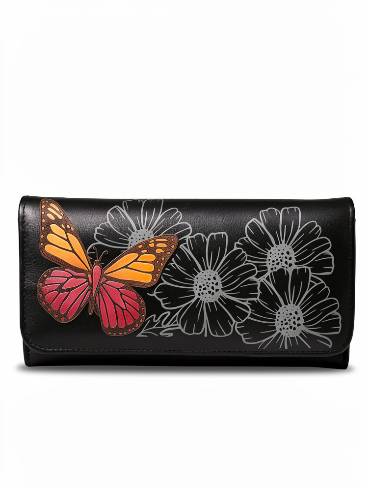 billetera cuero doble tapa