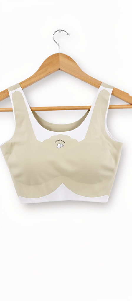 ✨ TOP SIN COSTURA ✨
• Con copa
• Entero, sin broche atrás
• Breteles anchos
📏 Talle L
🎨 Color: beige y blanco