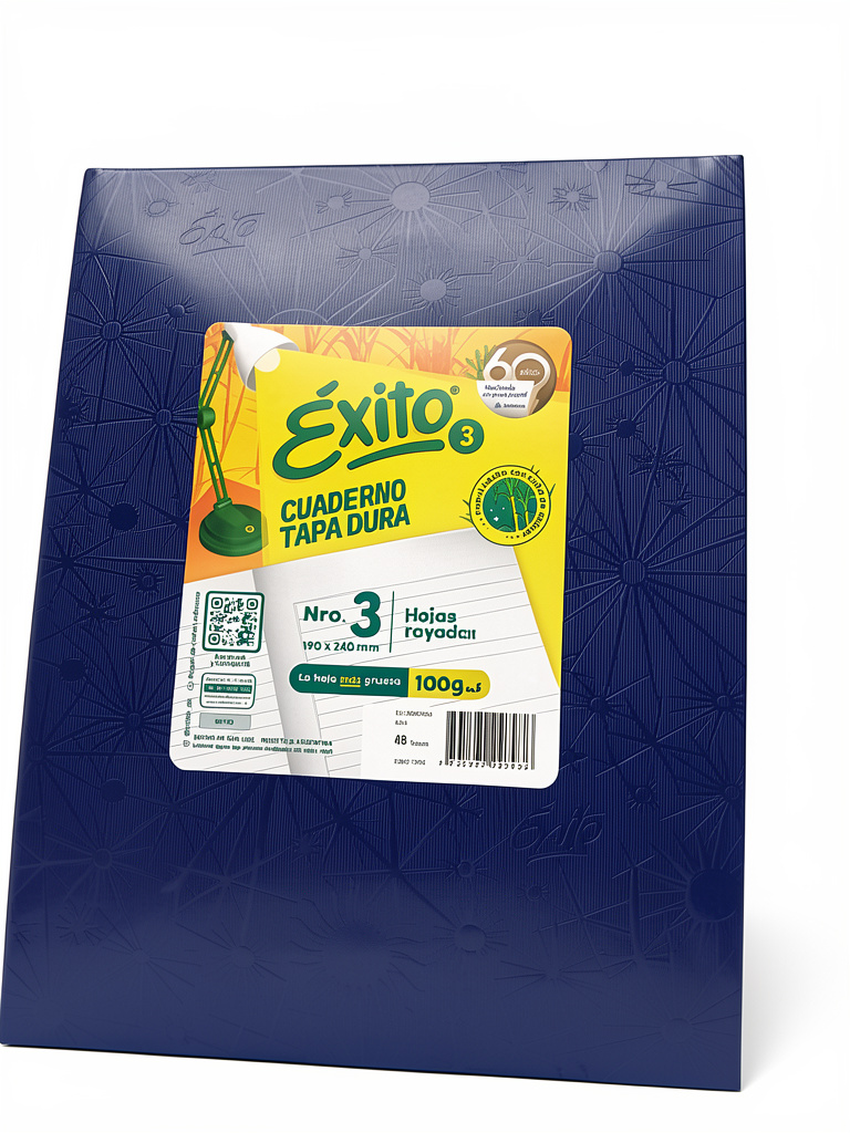 Cuaderno EXITO rayado 48 h