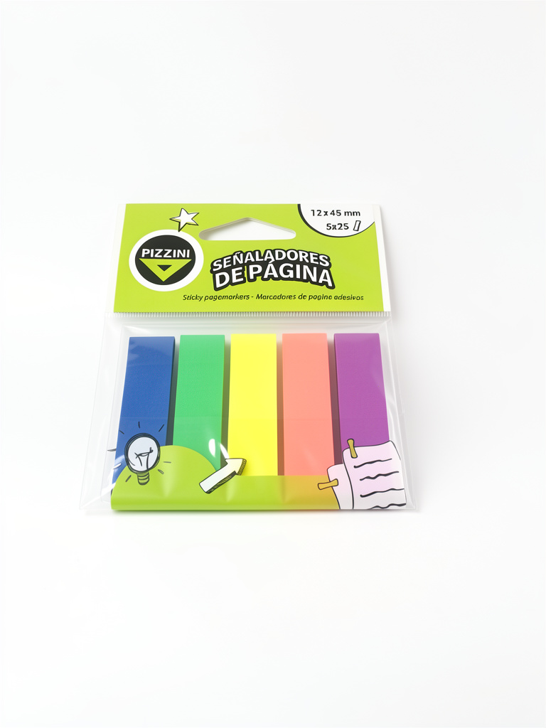 Señalado de páginas fluor