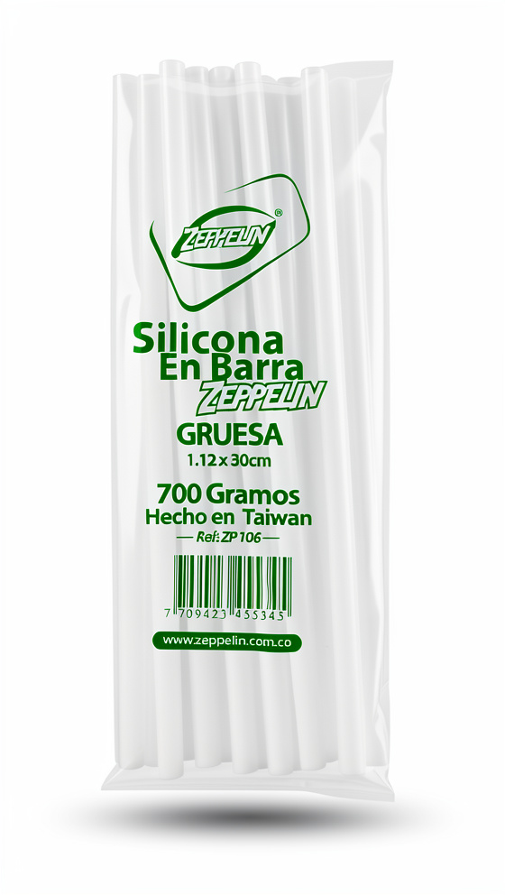 SILICONA EN BARRA  700 g GRUESA