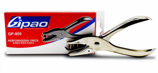 PERFORADORA 1 HUECO METALICA GIPAO GP-809