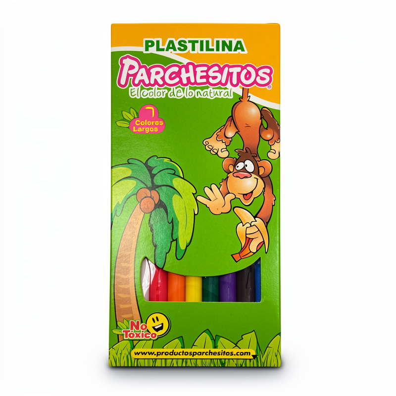 PLASTILINA PARCHESITOS X 9