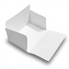CARPETA 4 ALETAS BLANCA