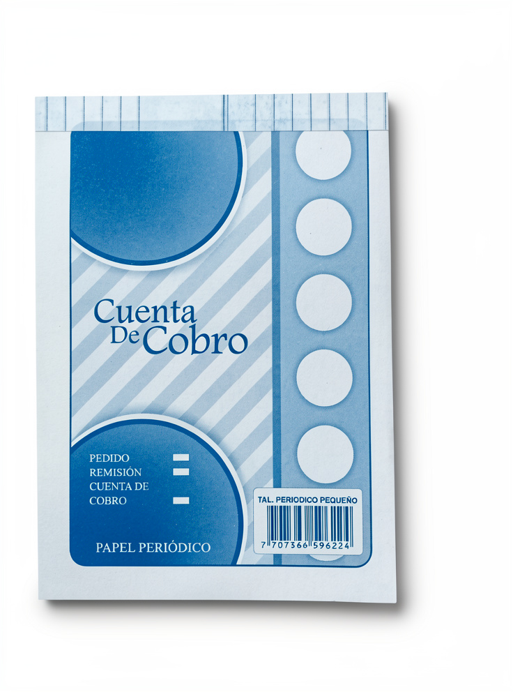 CUENTA DE COBRO PAPEL PERIODICO