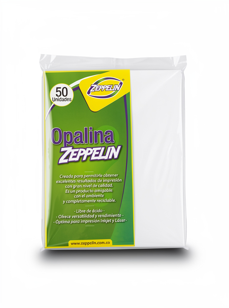 PAQUETE DE OPALINA ZEPPELIN X 50 H