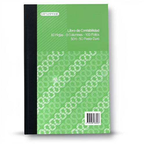 LIBRO DE CONTABILIDAD PAPPYER 50H