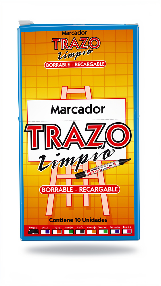 MARCADOR TRAZO LIMPIO BORRABLE / RECARGABLE