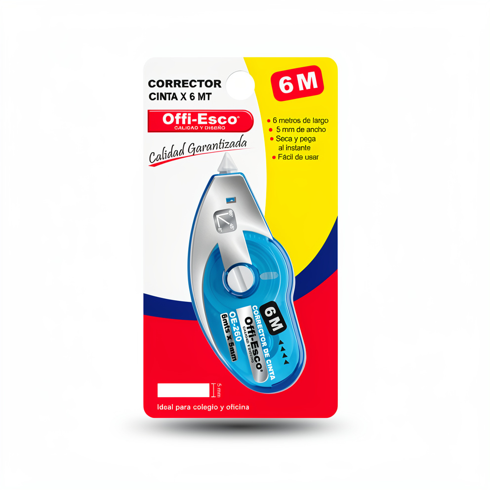 CORRECTOR CINTA X 6 MT