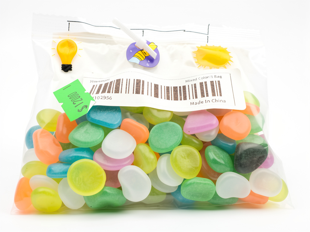 BOLSA DE PIEDRAS LUMINOSAS GRANDES