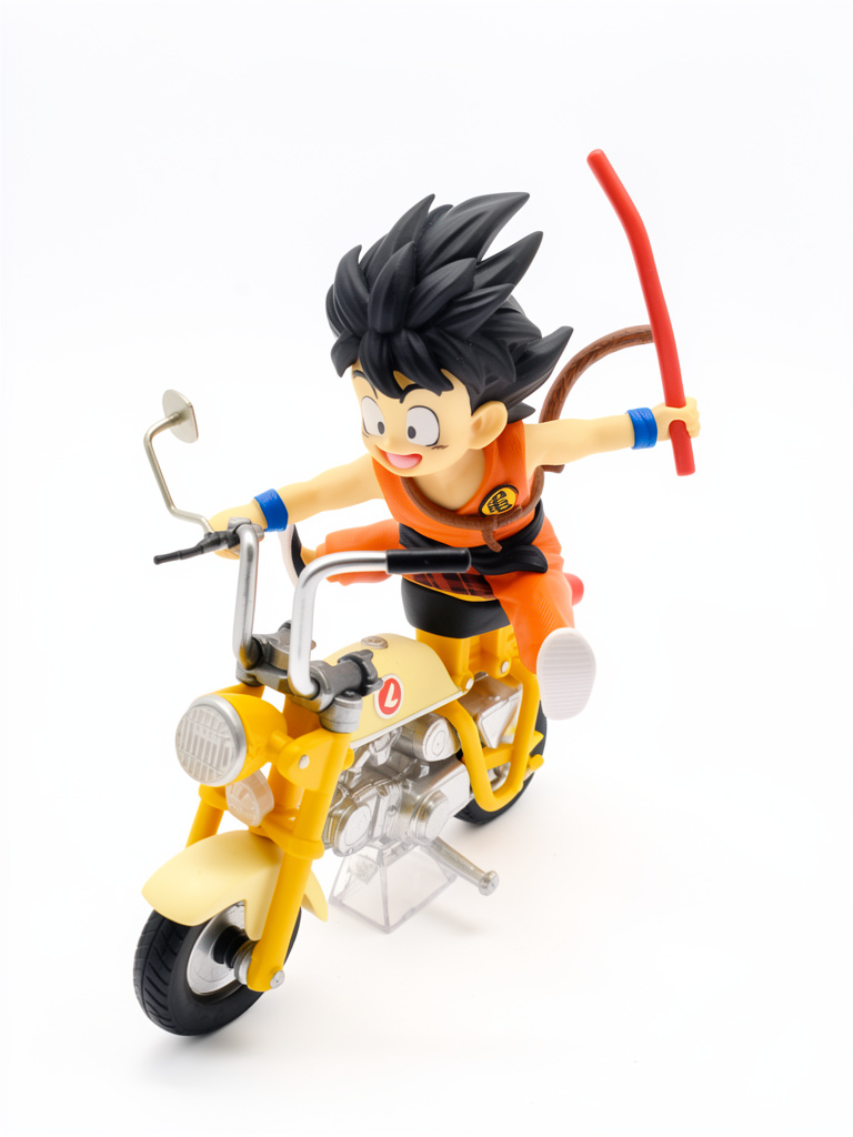 GOKU EN MOTO