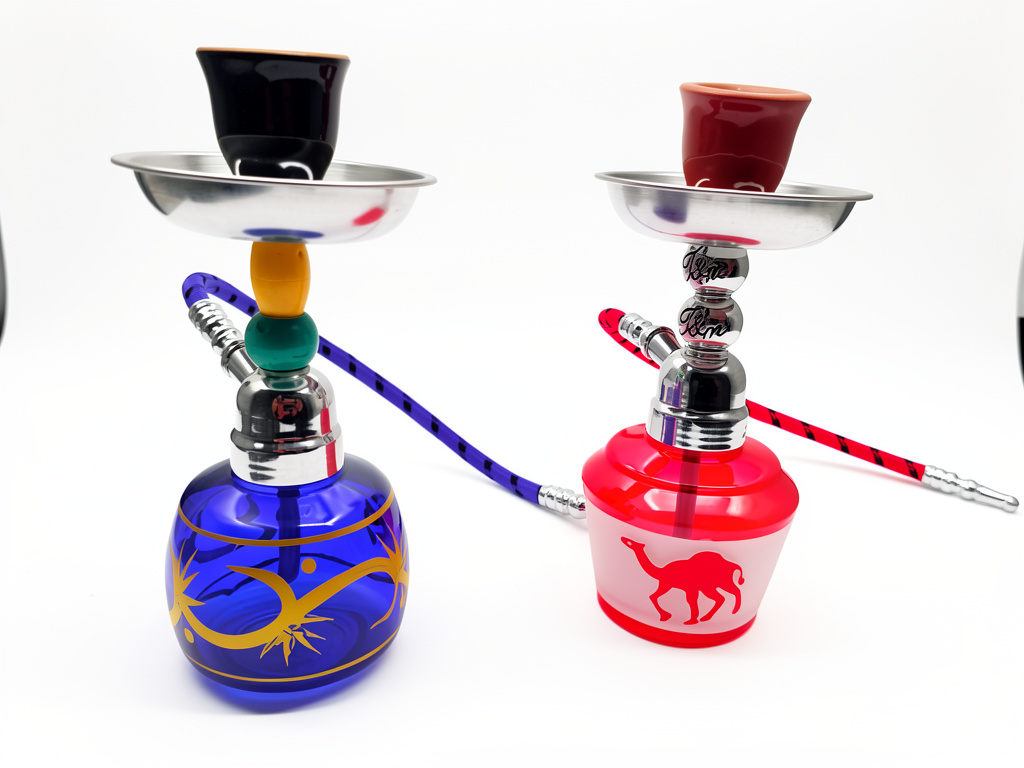 SET DE MINI NARGIILE, HUKA HOOKAH, CACHIMBA O BOQUILLA DE AGUA