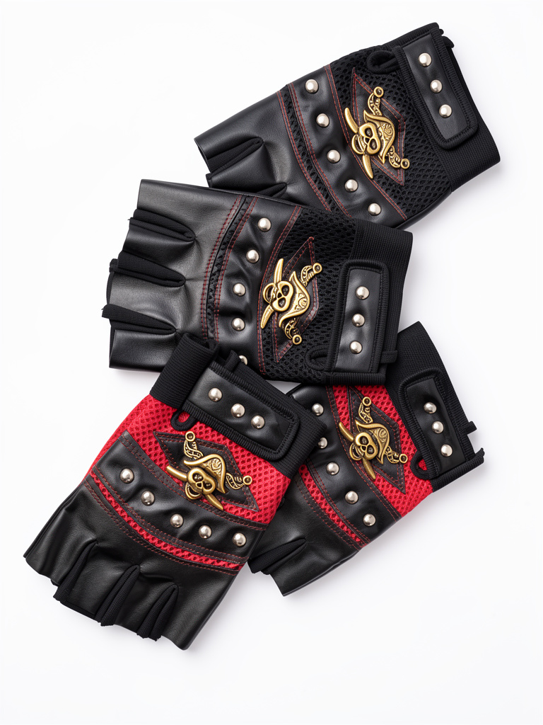GUANTES DISEÑO PIRATA