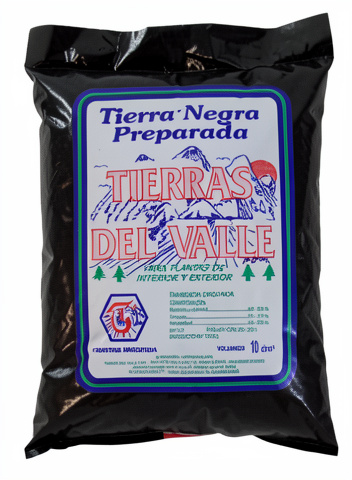 Bolsa de tierra negra de 5 dm3