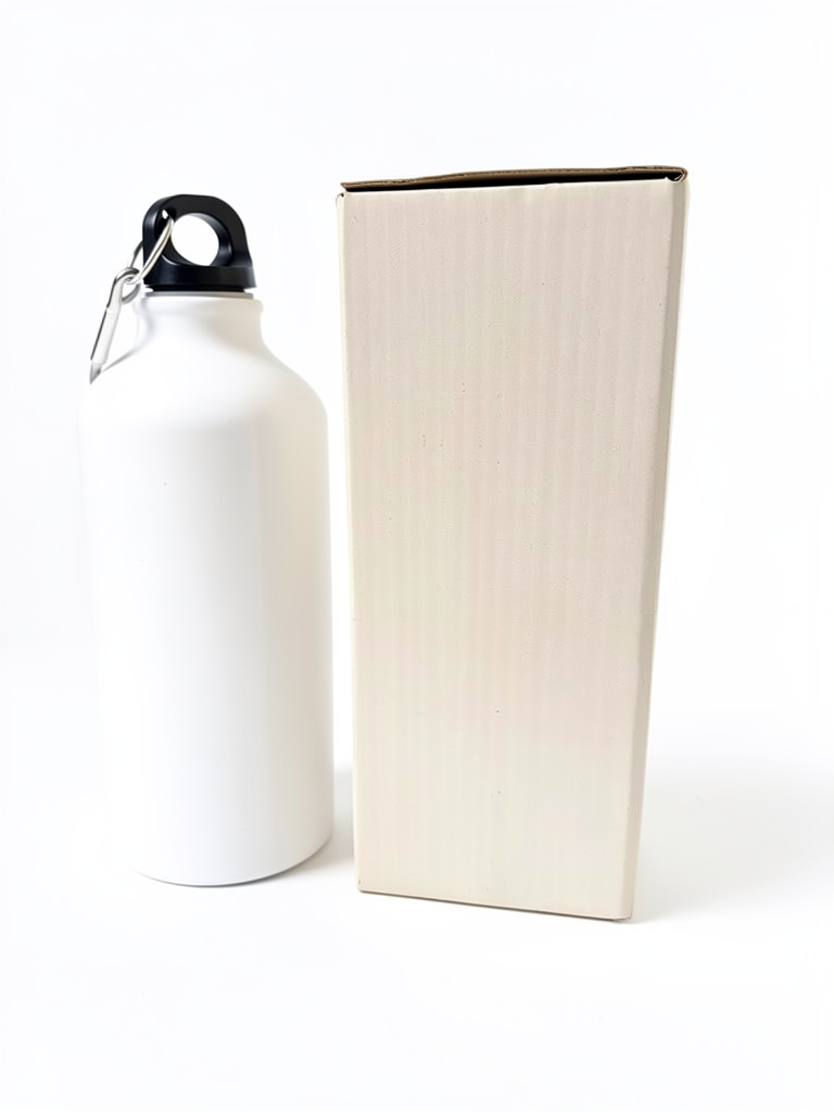 Caramañola 600 ml blanca