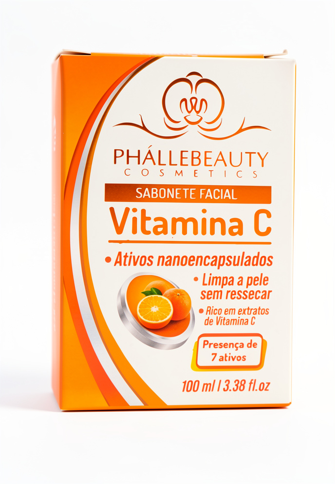 SABONETE FACIL VITAMINA C 100ML PHALLEBEAUTY