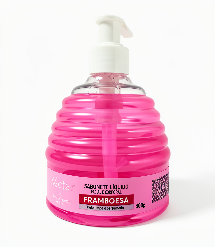 SABONETE FACIAL E CORPORAL FRAMBOESA 300G