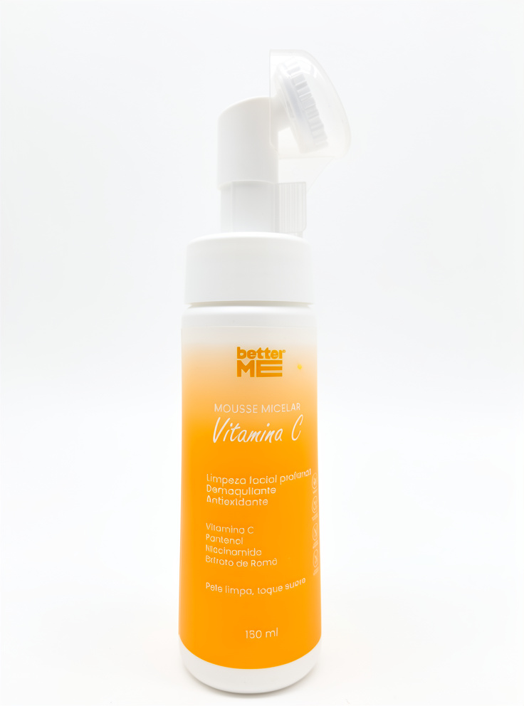 MOUSSE MICELAR VITAMINA C 150ML BETTERME