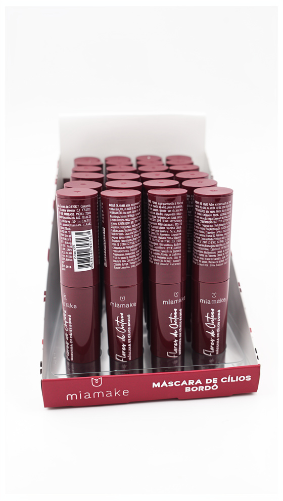 MASCARA DE CILIOS BORDÔ MIA MAKE