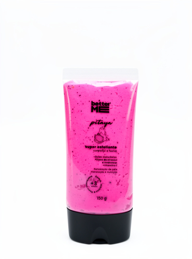 SUPER ESFOLIANTE CORPORAL E FACIAL PITAYA 150G
