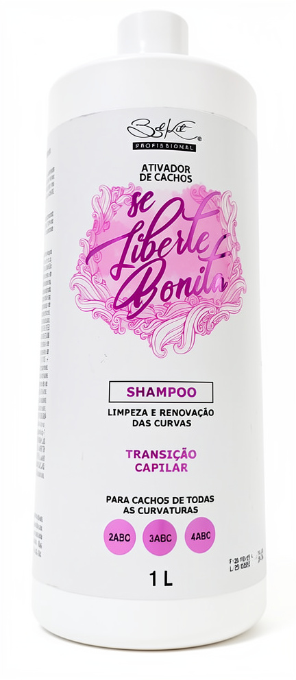 SHAMPOO SE LIBERTE BONITA ATIVADOR DE CACHOS BELKIT 1L