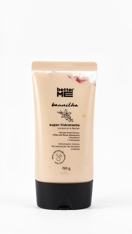 SUPER HIDRATANTE CORPORAL E FACIAL BAUNILHA