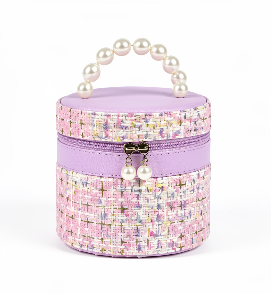 Nécessaire Redonda Grande Lilas