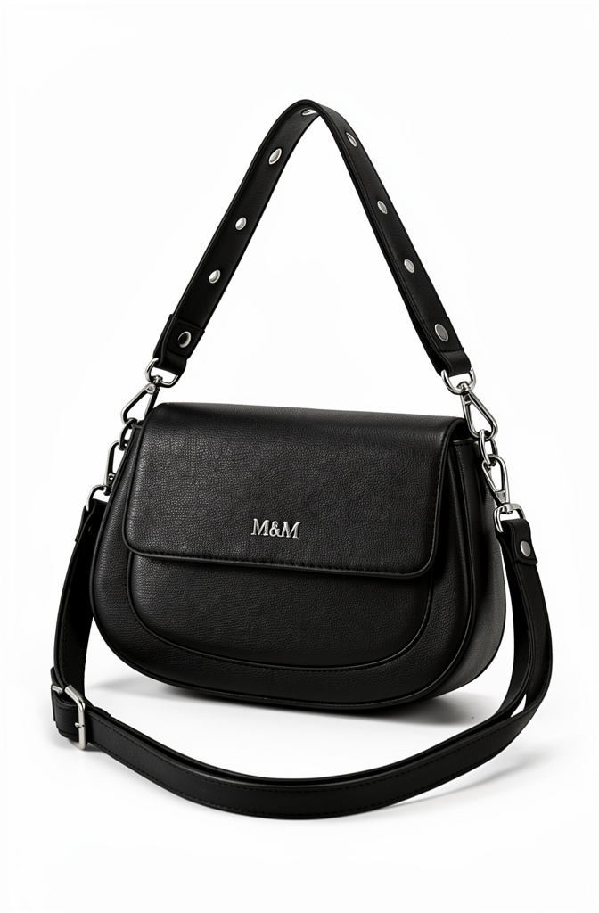 Bolsa oval Preta