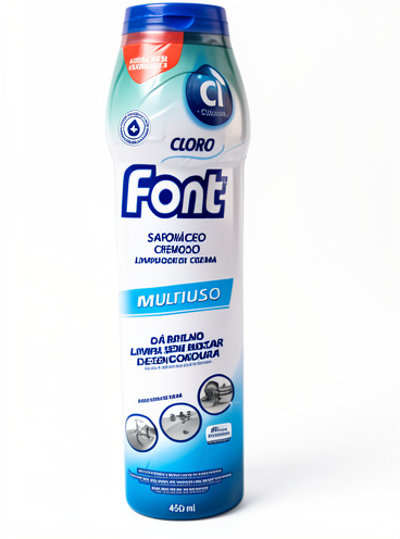 FONT CLORO LIMPIADOR EN CREMA 450 ML.