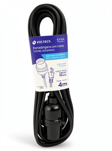 Porta Lámpara Volteck 4 Mtr.